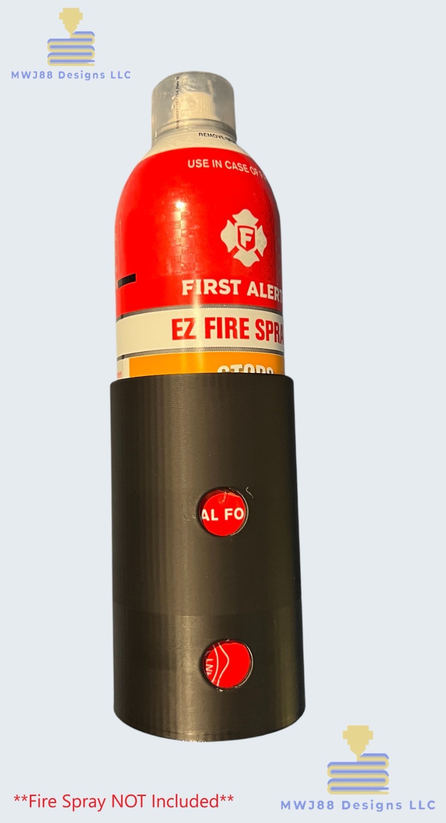 First Alert EZ Fire Spray Wall Mount – Fire Extinguisher – Mount ONLY