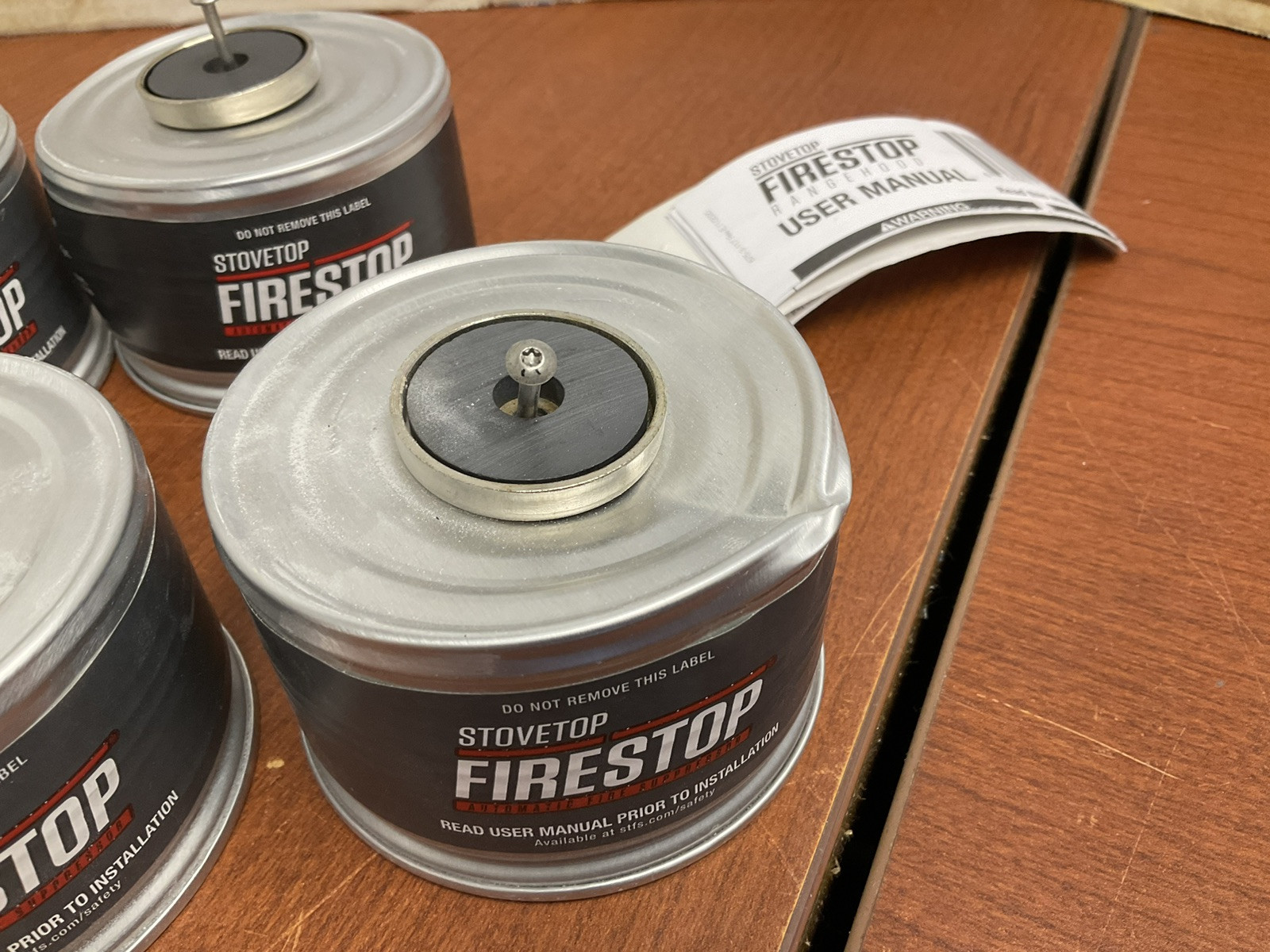 LOT 3 StoveTop FireStop RangeHood Fire Suppressor (LOT 3/TOTAL 6PCS) *DENTED*