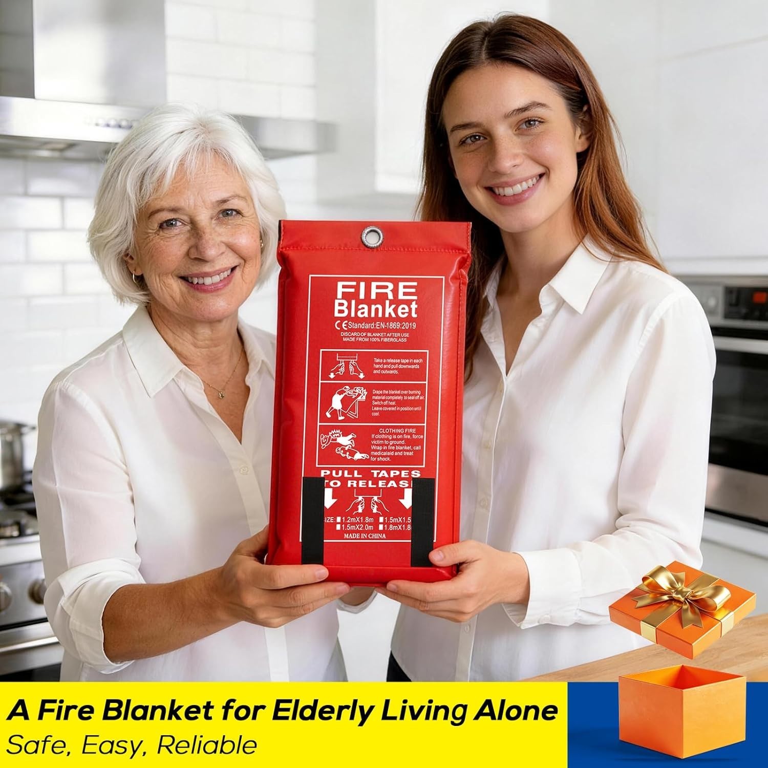 Fire Suppression Blanket for Home Cookouts and Emergencies