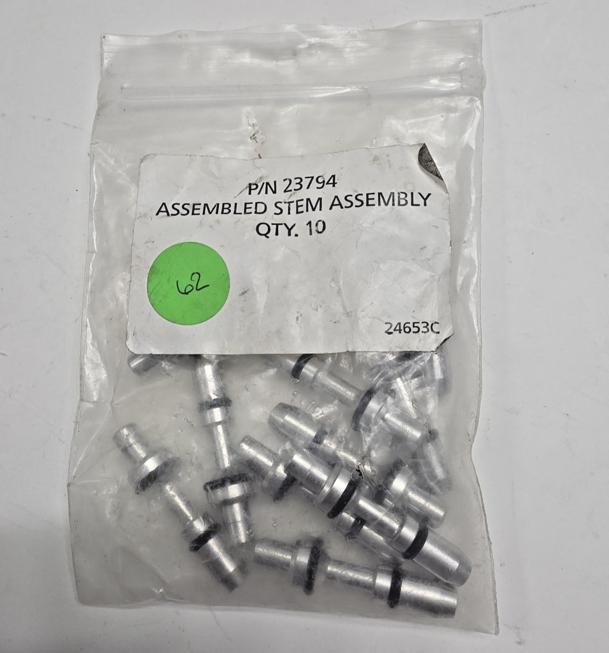 Bag of 10, 23794 OSV100 Aluminum Plunger Assembly For Extinguisher, New