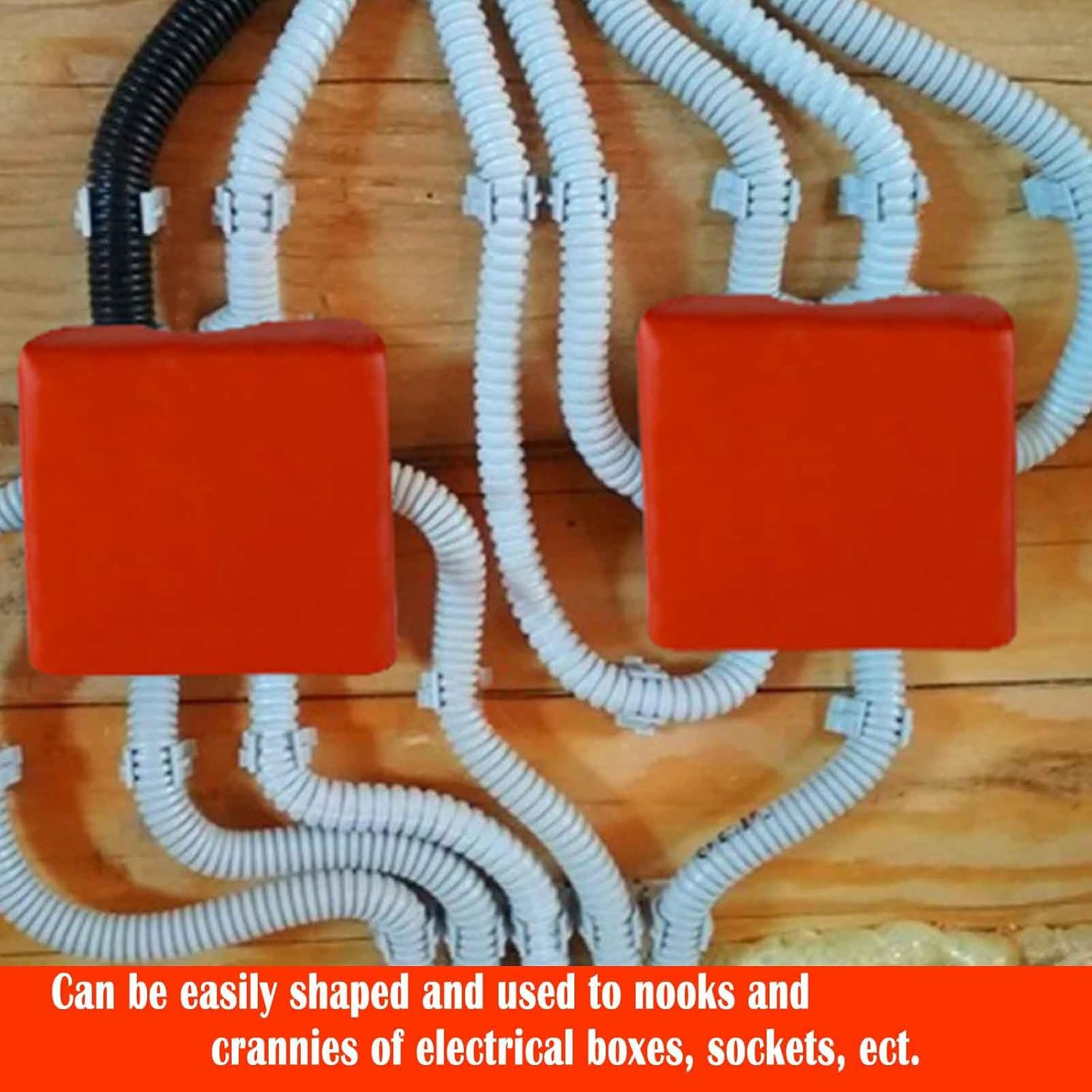 Electrical Putty Pads Fire Barrier Moldable Fire Putty Pads Adhesive Putty for W