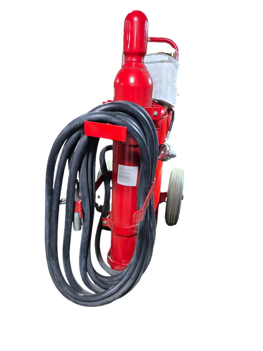 Buckeye K-150-RG 125 lb Purple K Dry Chemical Wheeled Fire Extinguisher