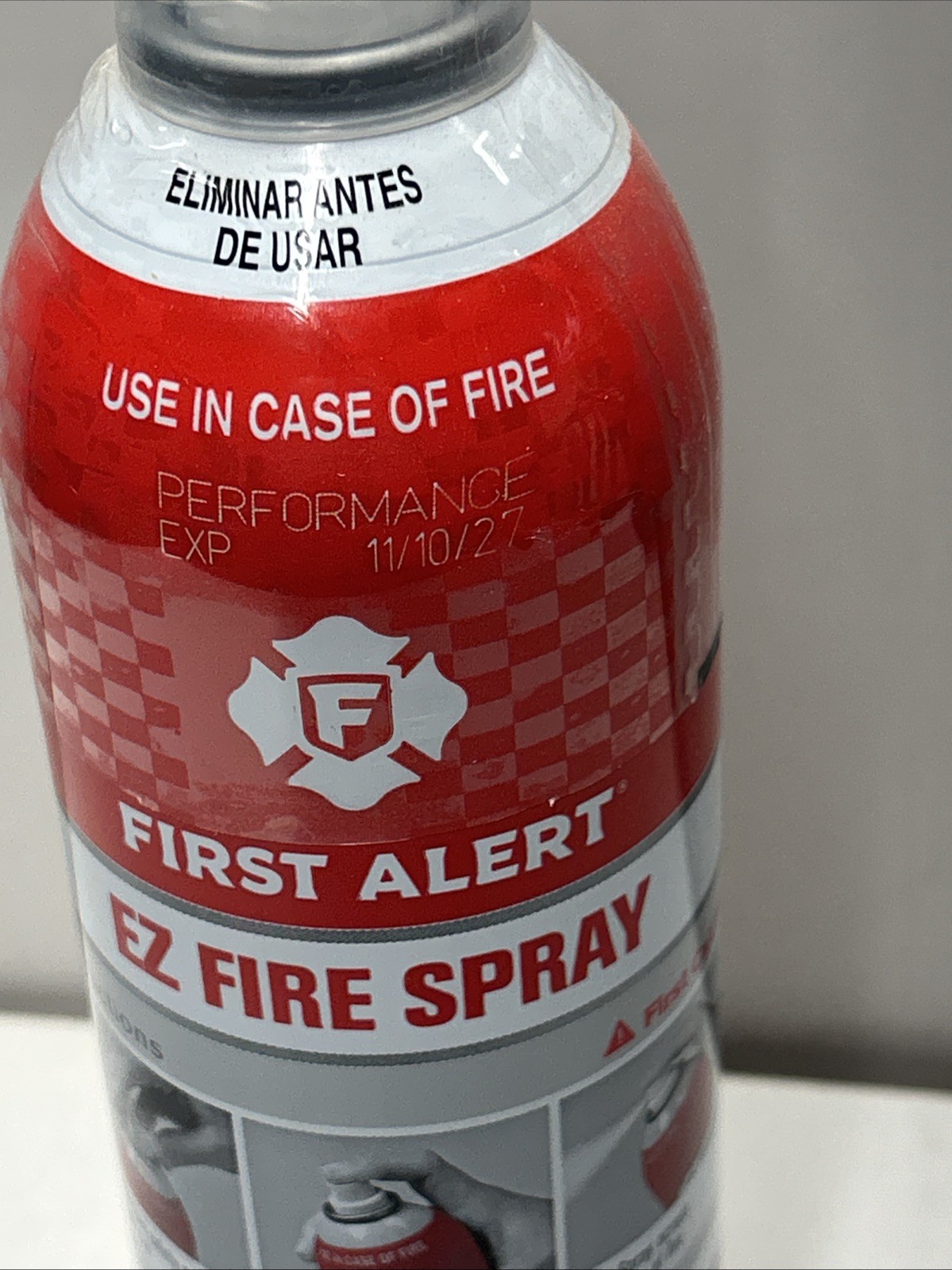 Fire Extinguisher EZ Sealed Spray Stops Fires Fast Safe & Easy Clean-up 14 fl oz