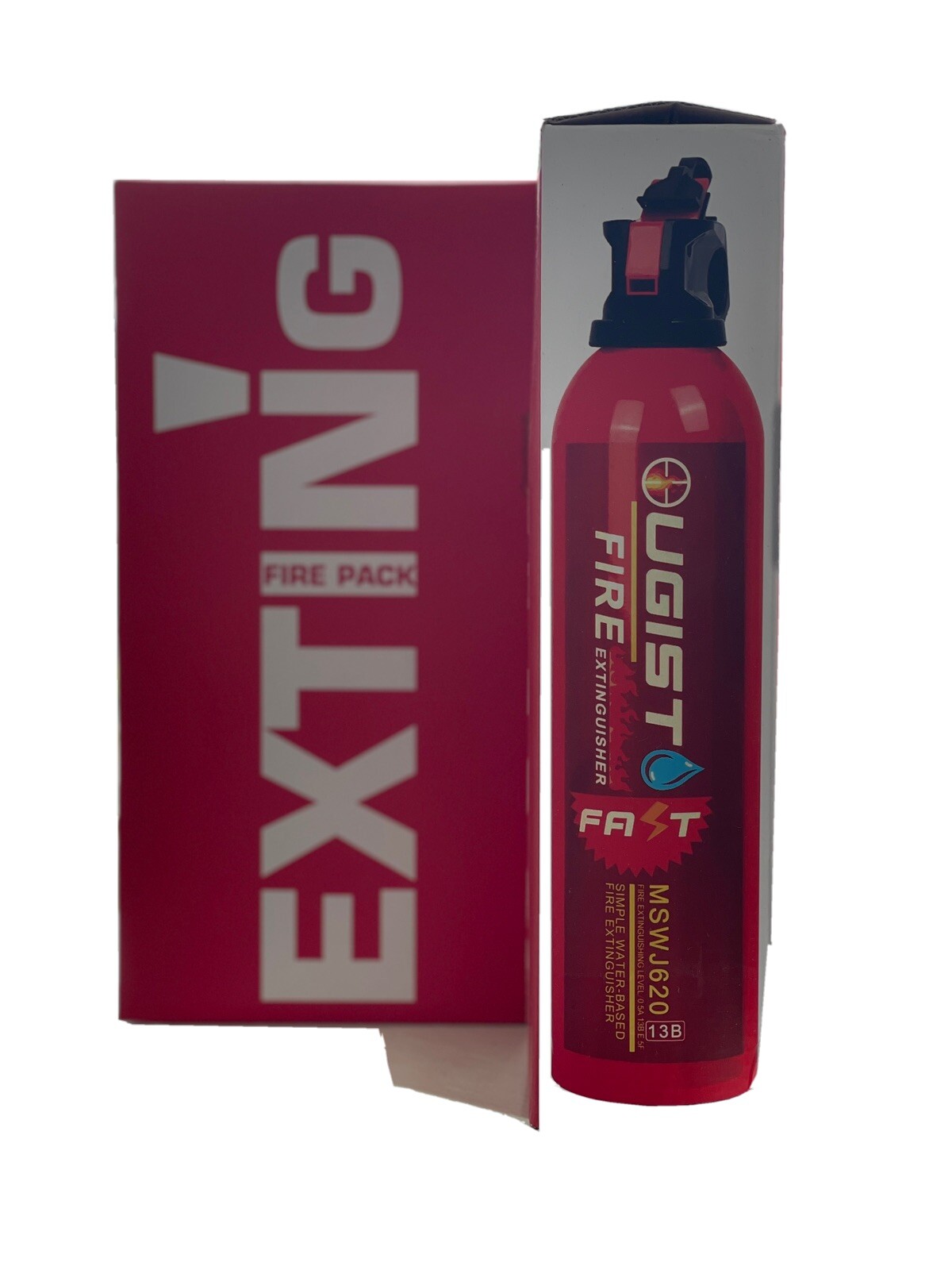 Ougist Fire Extinguisher and Fire Blanket Set 40 “X40 Fiberglass Suppression …