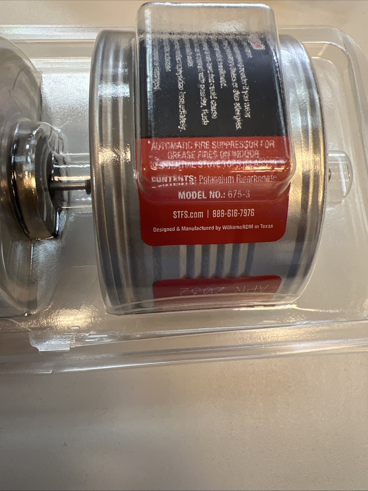 (2 Pack) Stovetop Firestop 675-3 Range Hood Fire Extinguisher EXP 04/2032 FO20