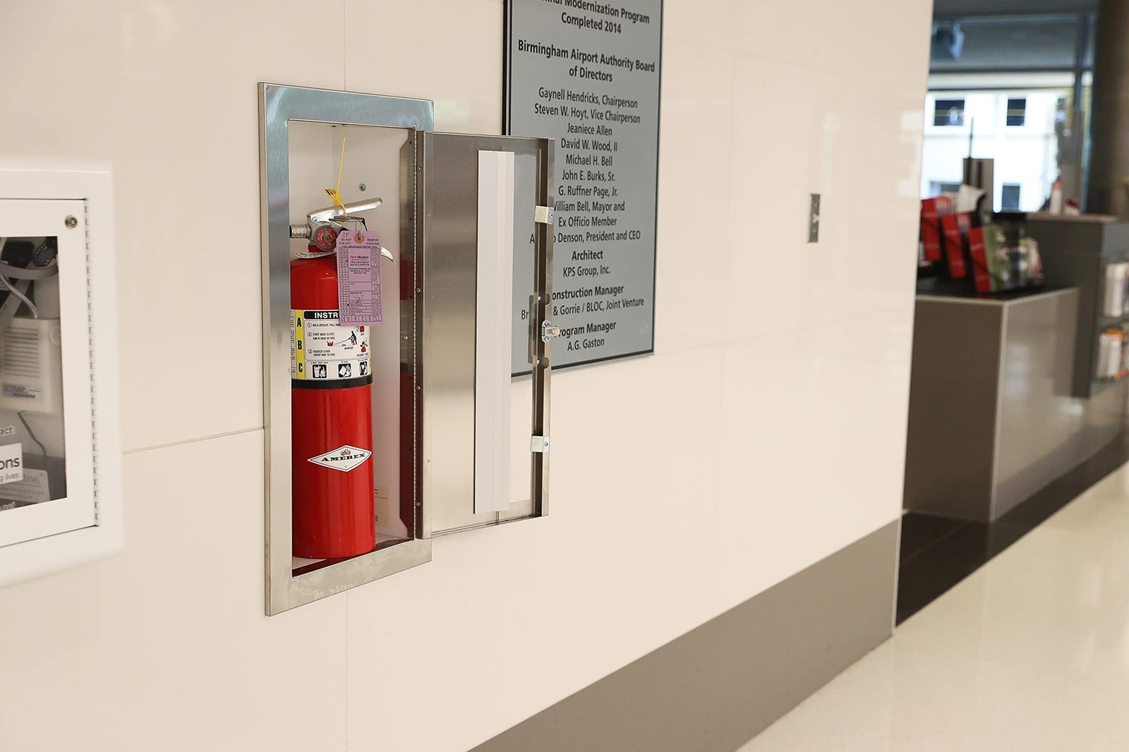 Amerex B456 ABC Dry Chemical Fire Extinguisher with Aluminum Valve, 10 lb. by Am