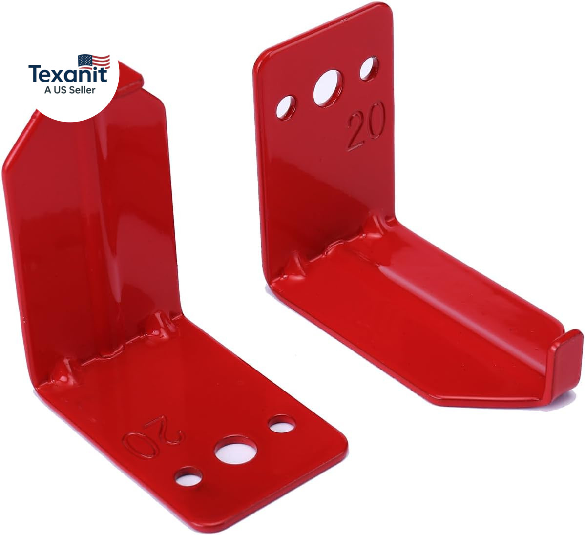 Fire Extinguisher Mount Wall Hook Bracket for Holding up to 20 Lbs Extinguishers