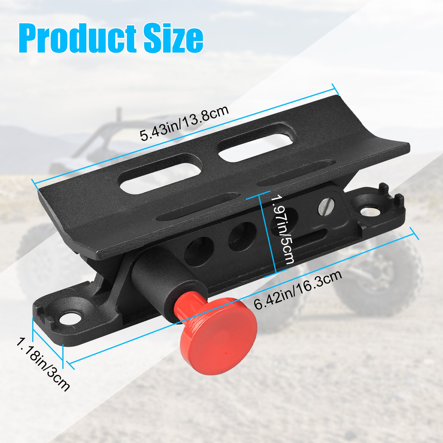 Universal Adjustable Roll Bar Fire Extinguisher Mount Holder For Jeep Wrangler