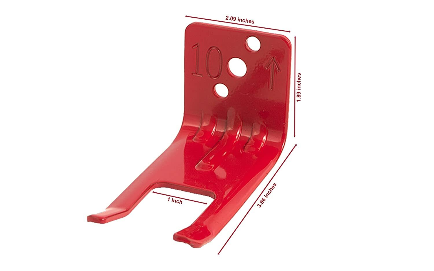 🔥🧯2-FORK STYLE WALL MOUNT 5/10 & 20lb. SIZE FIRE EXTINGUISHER (AMEREX) BRACKET