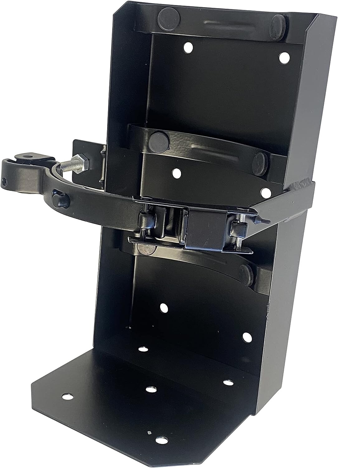 🔥🧯(PAIR) 20lb. AMEREX Fire Extinguisher Brackets – Black – Heavy Duty 810 – 7″