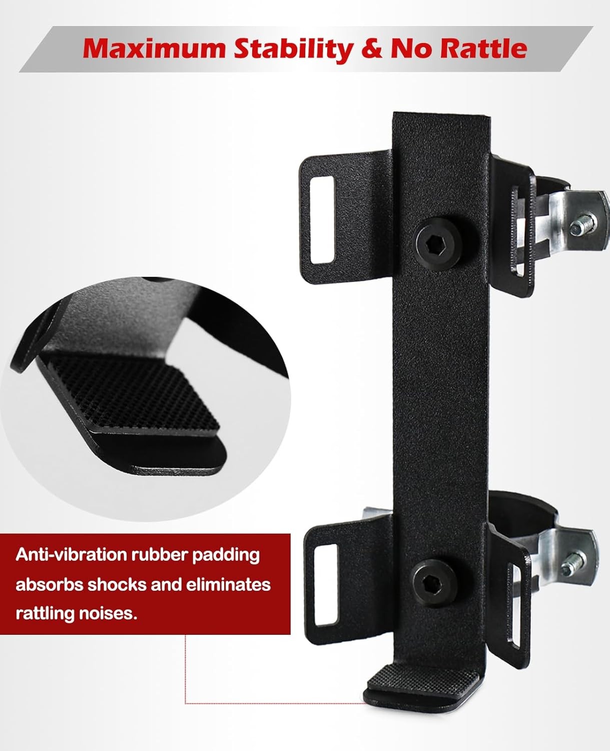 Quick Release UTV Fire Extinguisher Mount Kit Adjustable Holder Bracket