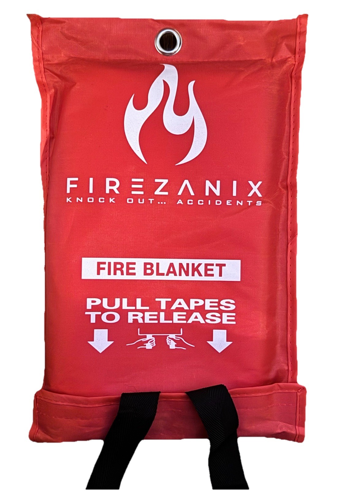 FIREZANIX Fire Blanket 2 Pack 40×40 Emergency Fiberglass Kitchen Safety