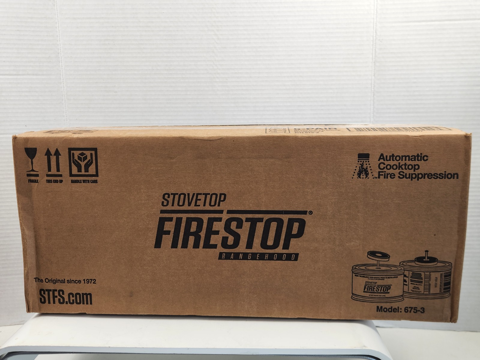 StoveTop FireStop 675-3 RangeHood Fire Suppressor 10 Pack Or 6 Pair New Exp 2032