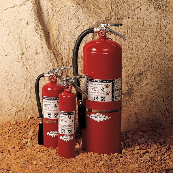 Zoro Select 859 Fire Extinguisher Wheeled Cart, 30 Lb, Black, 859