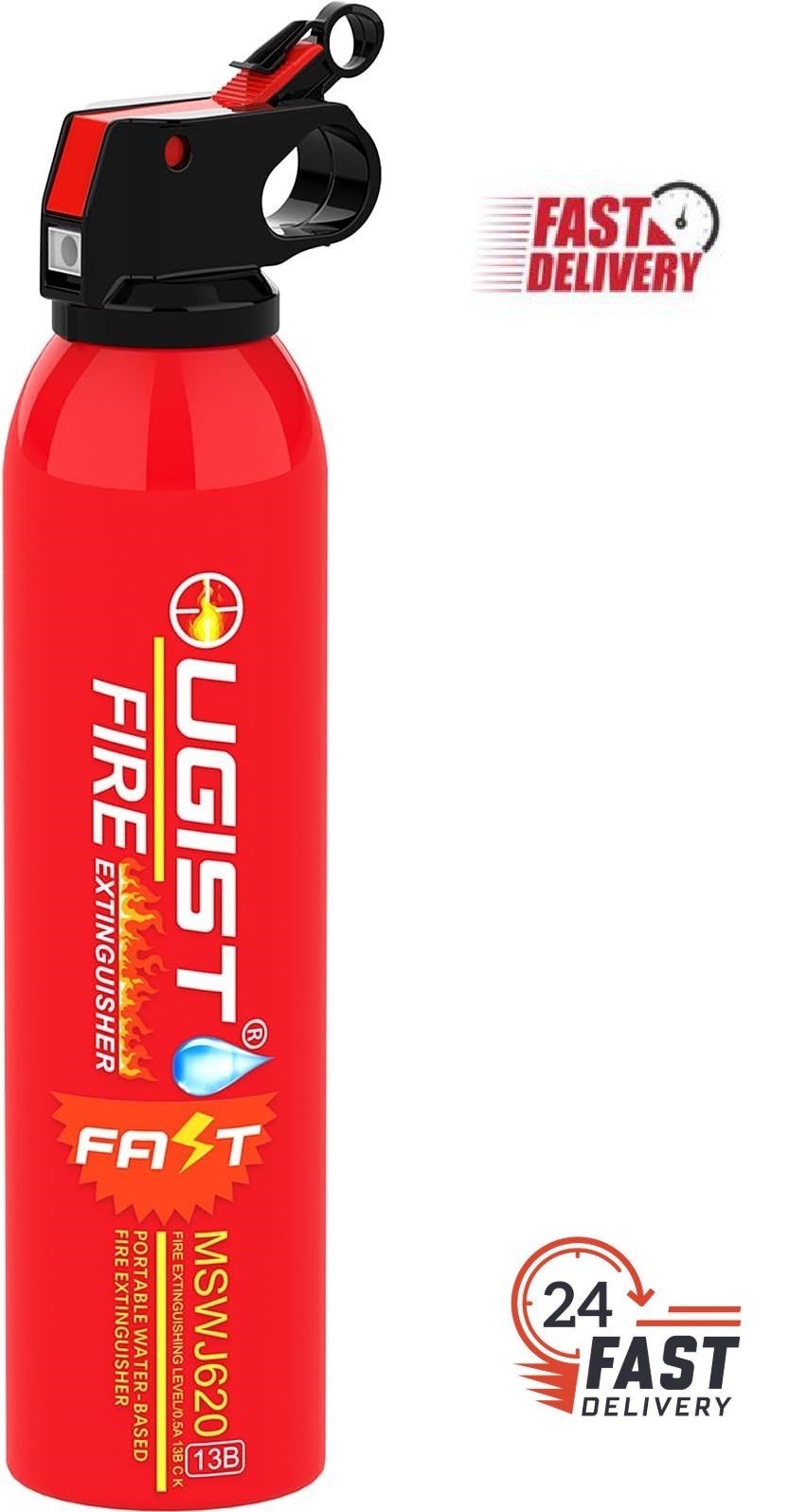4 In1 Fire Extinguisher with Mount Fire Extinguishers for the House/Car/Kitchen