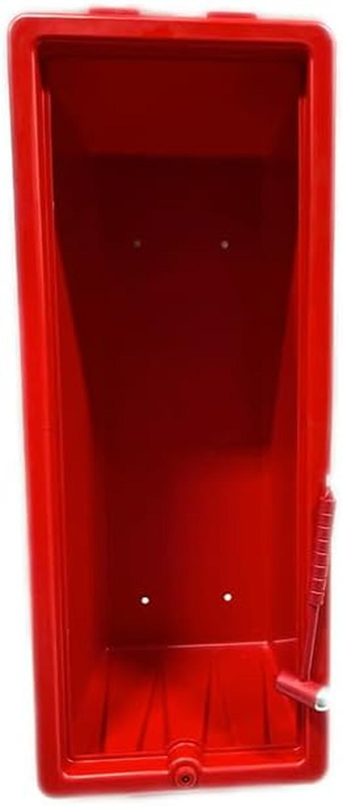 11051-H Red Plastic Chief Fire Extinguisher Cabinet for 10 Lb. Extinguisher, wit