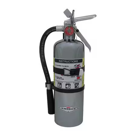 Amerex B500tc Fire Extinguisher, 5 Lb Capacity, Class Abc , Ul Rating2a:10B:C