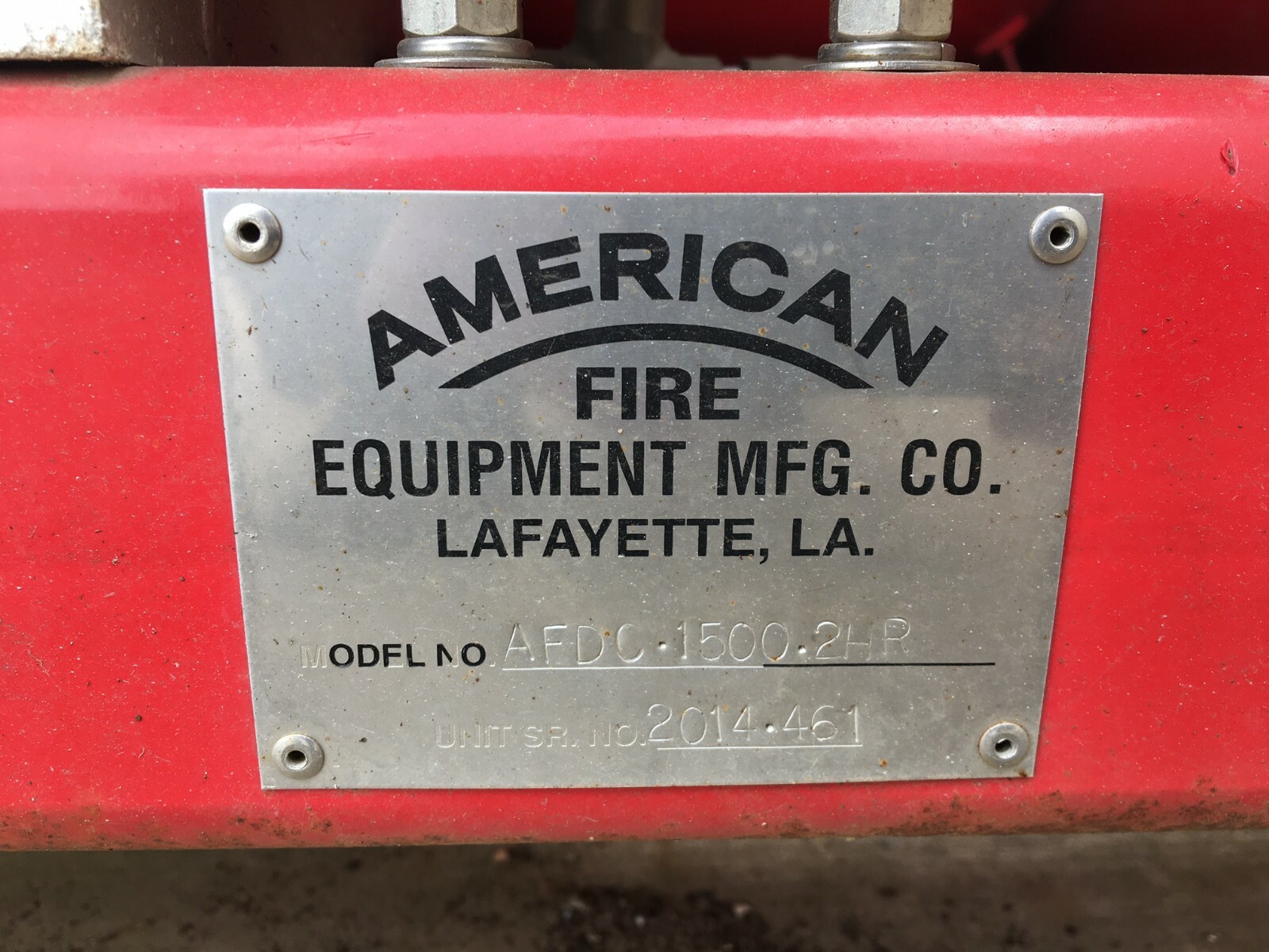 Industrial Fire Extinguisher System 1,500LB Dry Chemical Powder Skid Mounted