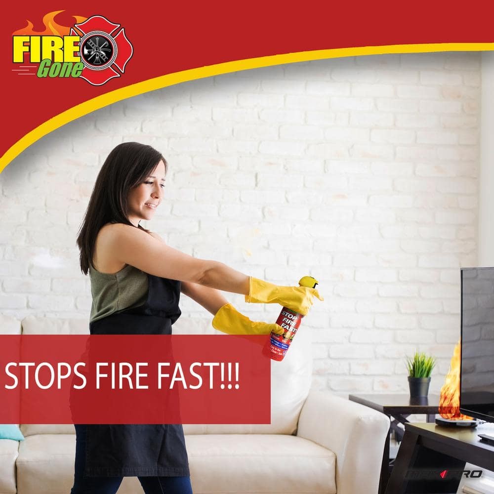 16 oz. Multi-Use Fire Extinguisher Spray – A:B:C Rated NEW