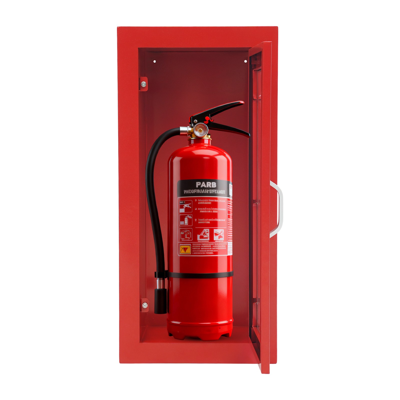 Semi Recessed Fire Extinguisher Cabinet Extinguisher Wall Cabinet Fire Extinguis