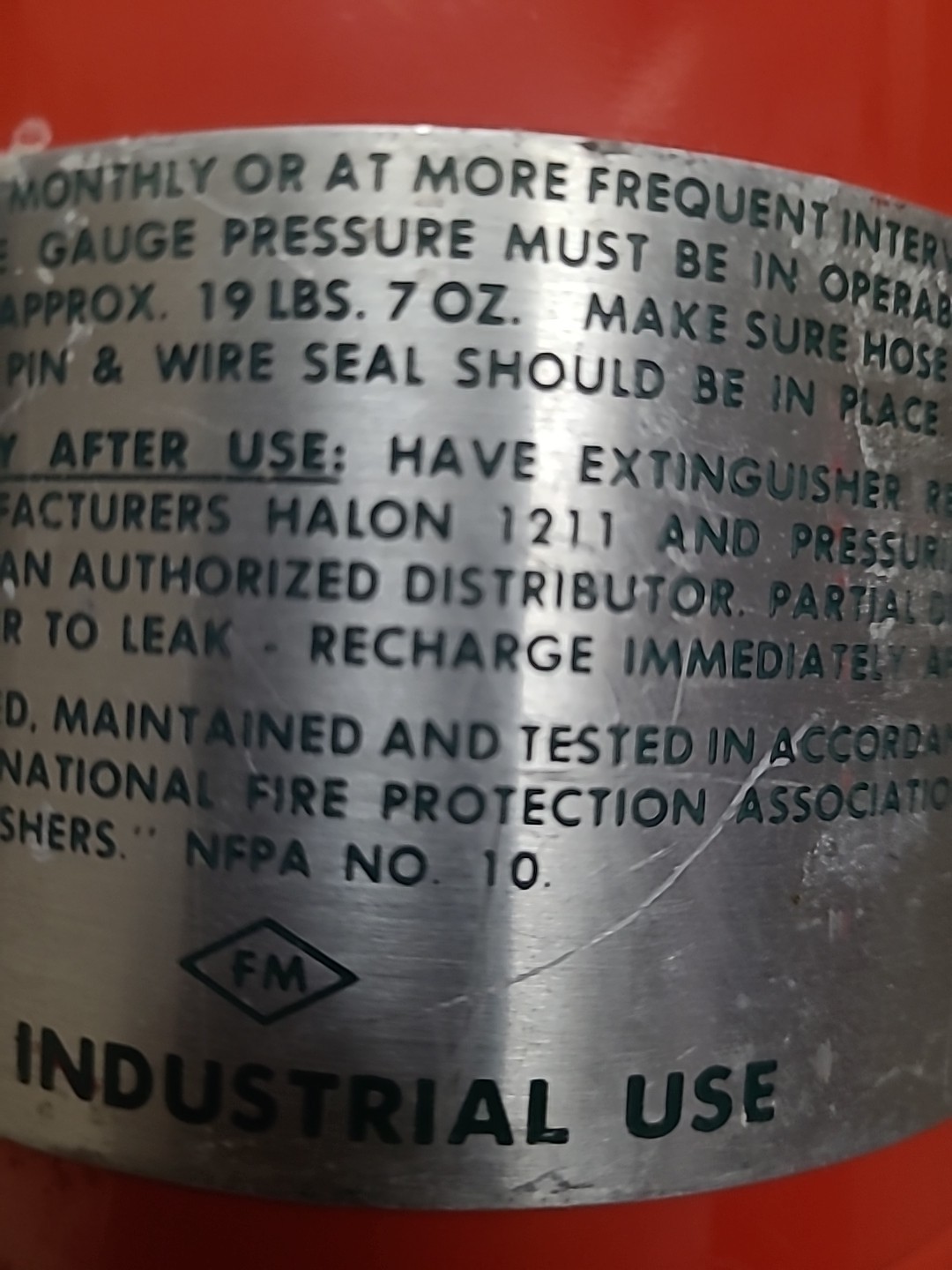 Amerex Model 371-11lbs Clean Agent ABC Fire Extinguisher 🧯No Mess &Easy To use.