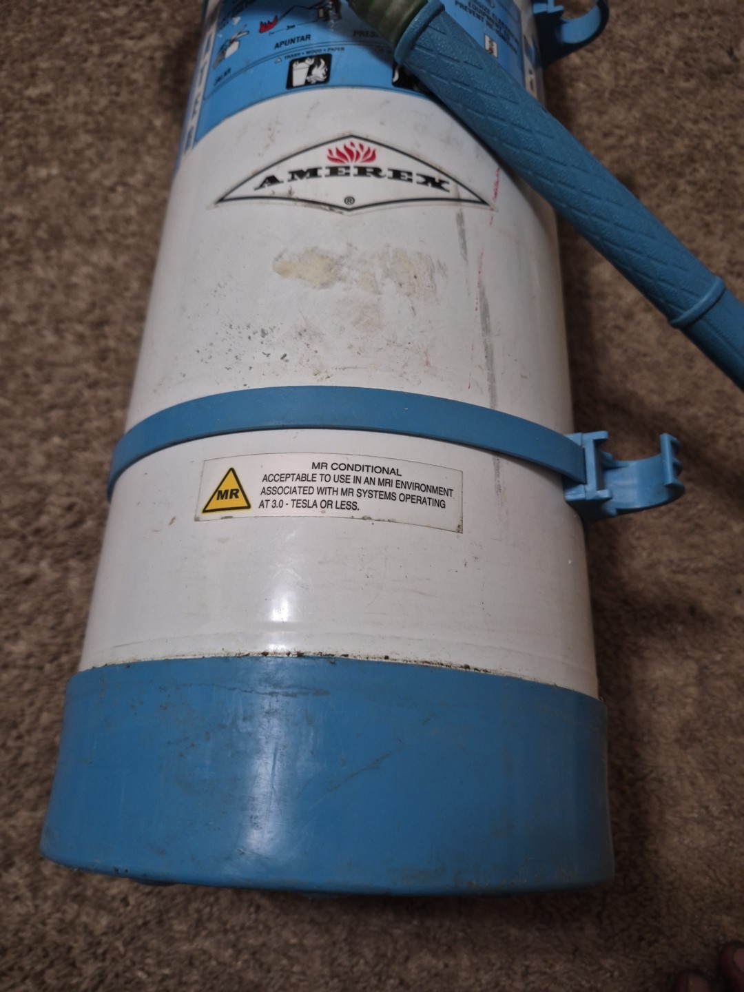 Amerex C272 2.5 Gal Water Mist Fire Extinguisher – 2A:C MRI Safe
