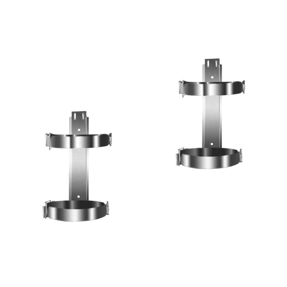 2 PCS Fire Extinguisher Holder Wall Mount Hanger Brackets Holders