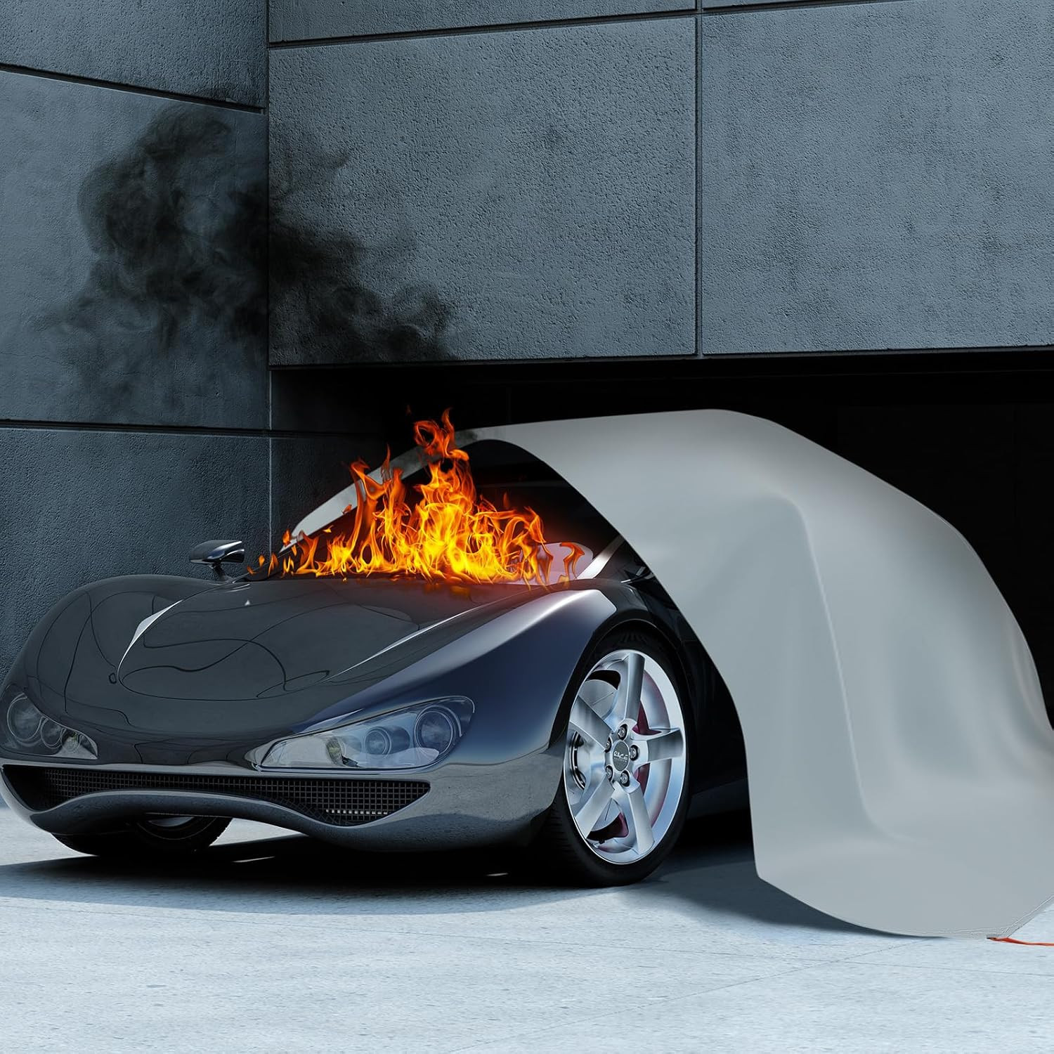 Extra Large Fireproof Car Blanket – 20ft x 30ft for Ultimate Vehicle Safety