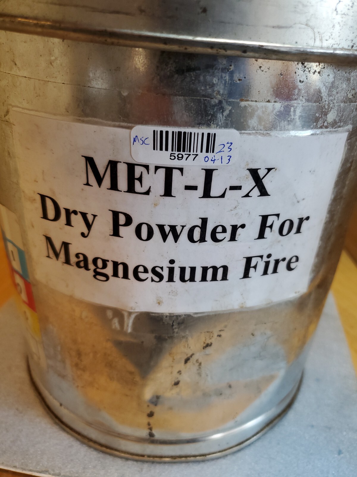 MET-L-X EXTINGUISHING POWDER