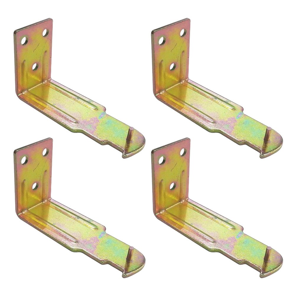 Extinguisher Wall Mount Bracket Zinc Alloy 4Pcs 2.95X1.77X1.18In
