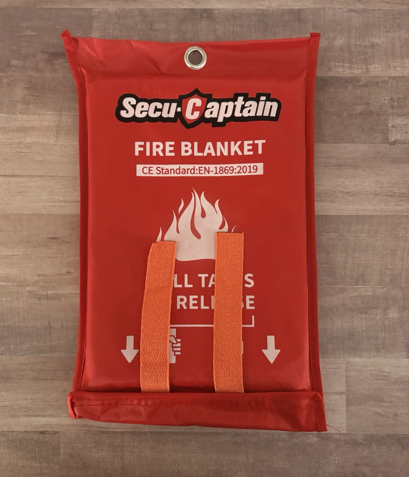 Secu-Captain Fire Blanket CE Standard :EN-1869-2019 Flame Suppression Fiberglass