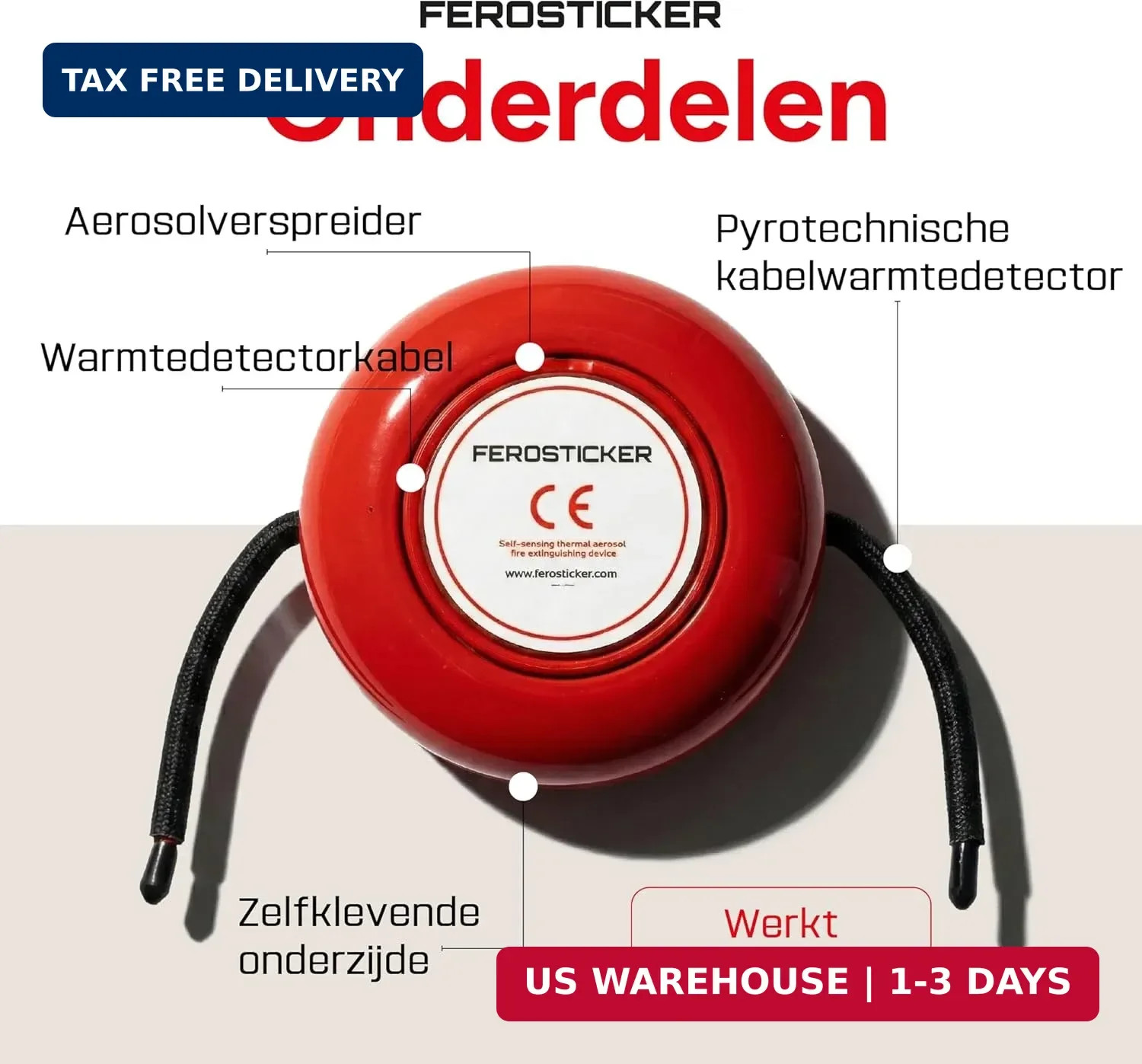 Automatic Fire Extinguisher Device for Industrial Equipment Technical Space