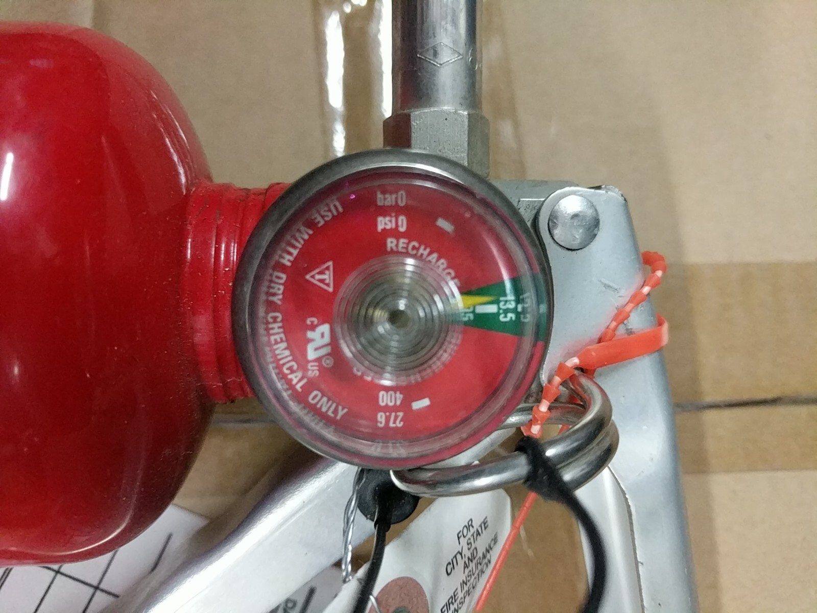 Amerex B417, 2.5lb ABC Dry Chemical Class A B C Fire Extinguisher