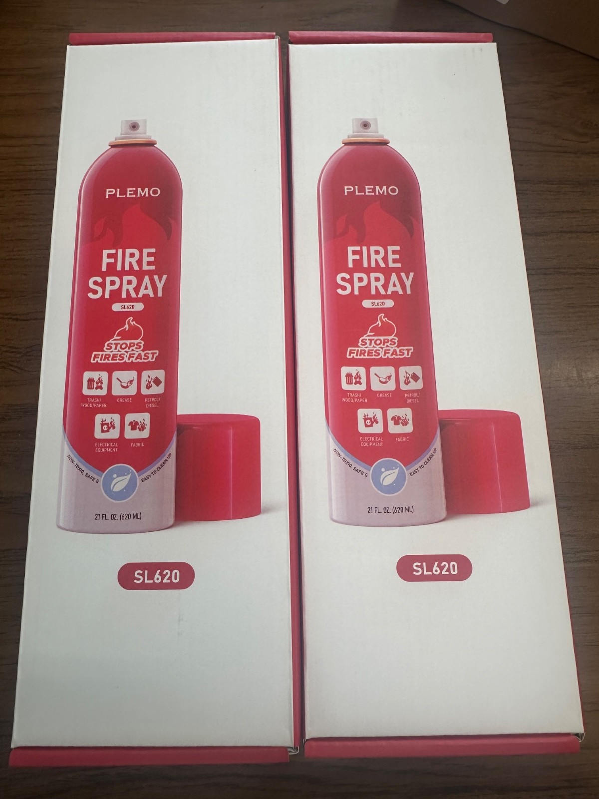 Fire Extinguisher EZ Fire Spray Stops Fires Fast Safe & Easy Clean-up 14 fl oz