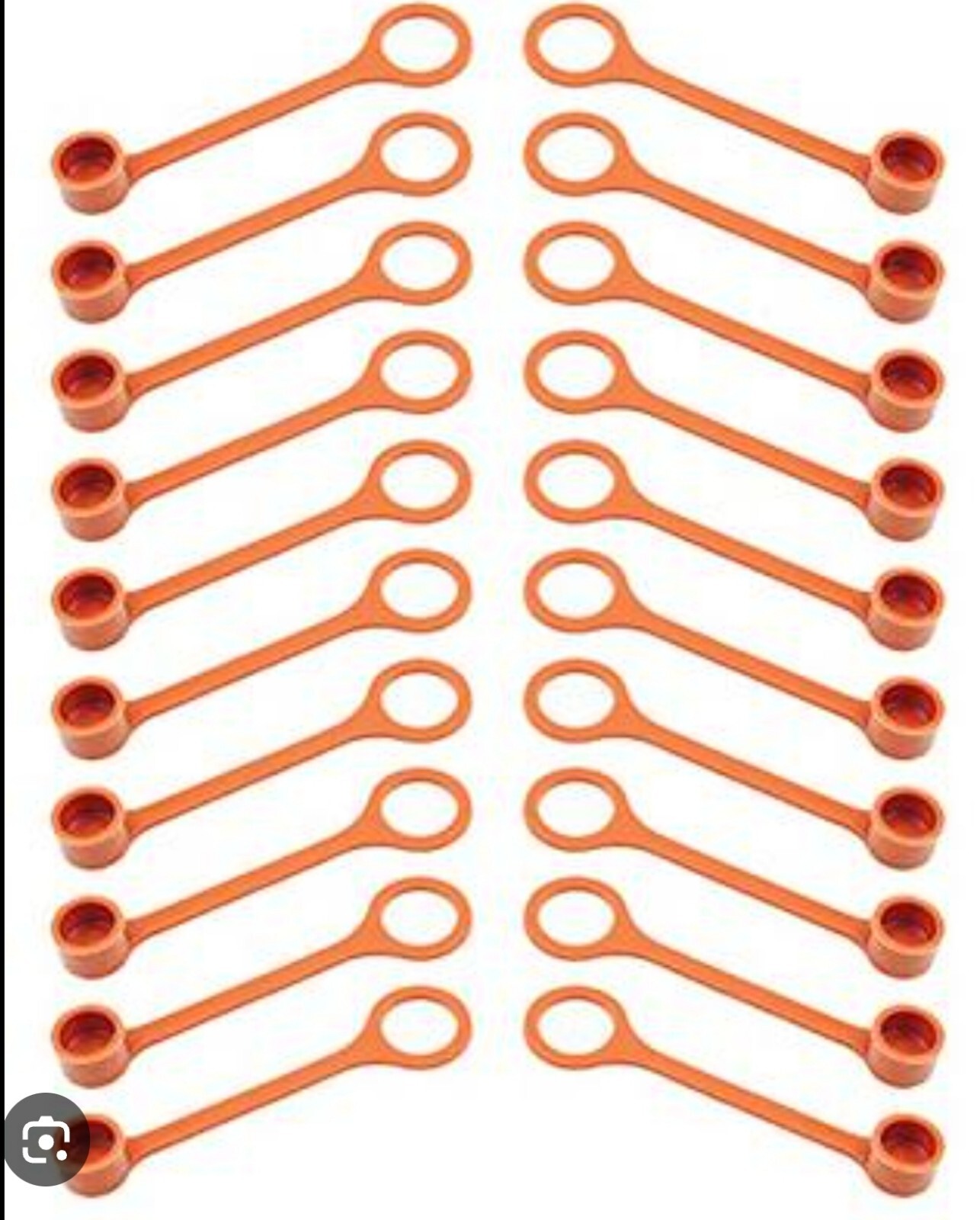 🤡🔥🧯50 Pcs R102 Ansul Type FIRE SUPPRESSION SYSTEM RUBBER BLOW OFF NOZZLE CAP