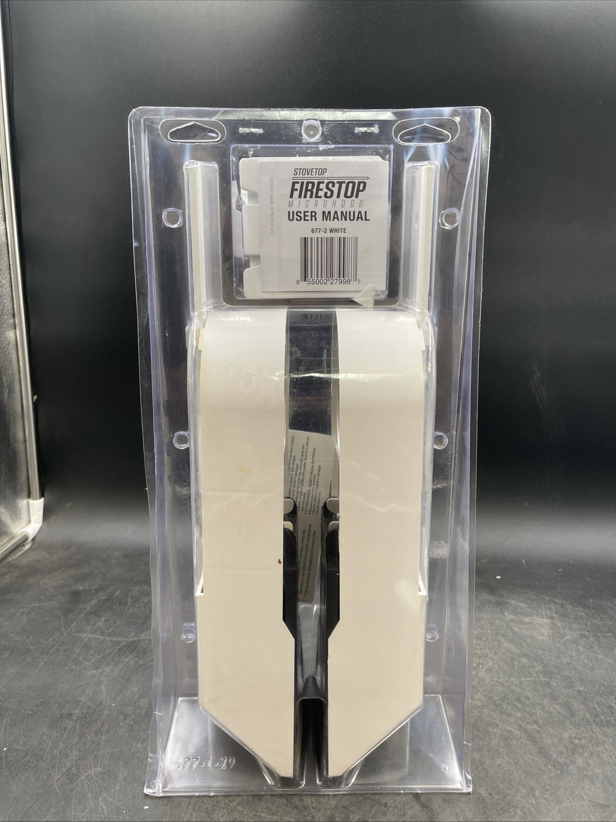 2 Sets StoveTop FireStop Microhood 677-2 White Automatic Fire Suppressor