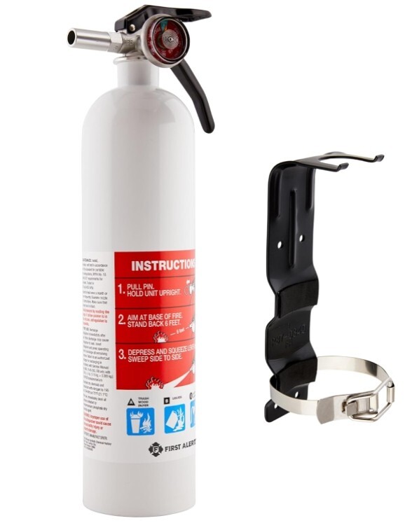 Fire Extinguisher home Car Mini fire Small kitchen wall mount bracket race Spray
