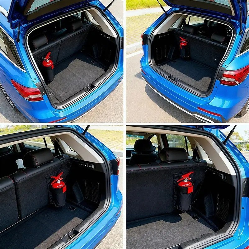 Fire Extinguisher Car Mount Oxford Storage Bag Fire Extinguisher Mount