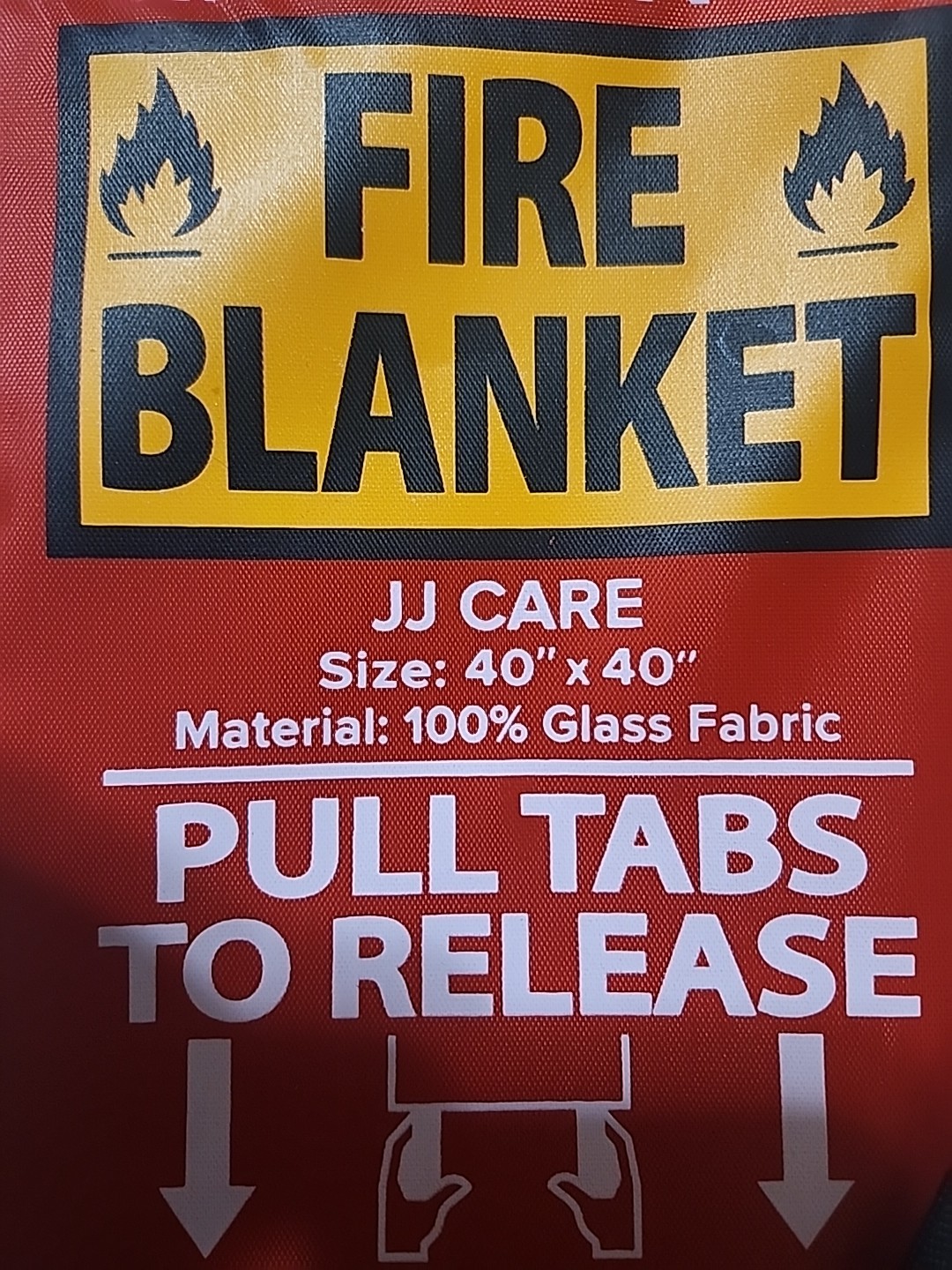 JJ CARE Fire Blanket for Home Emergency-40″x40″