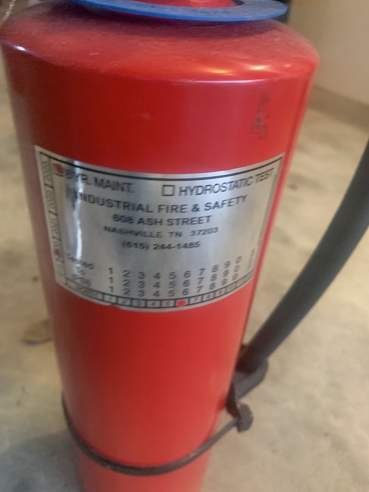 Sentry Dry Chemical Fire Extinguisher Model AO5