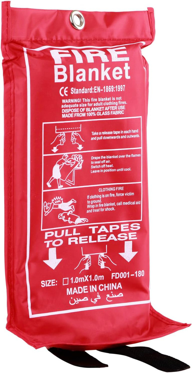C Crystal Lemon Fire Blanket Kitchen Emergency Suppression Blanket (CL-Fire-01)