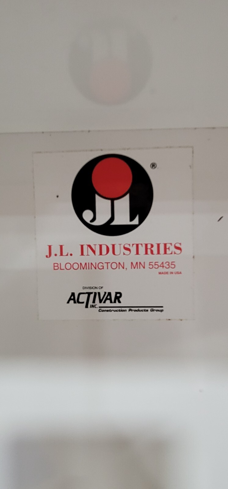 JL Industries Stainless Steel Recessed Fire Extinguisher Cabinet COS 1036F12 SS