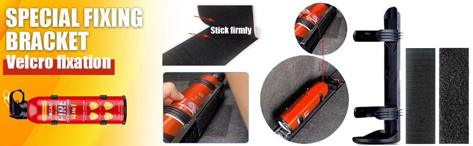 Portable Fire Extinguisher Spray With Bracket For Car Home Kitchen Garage House