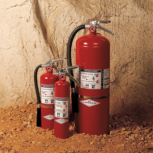 Zoro Select 859 Fire Extinguisher Wheeled Cart, 30 Lb, Black, 859