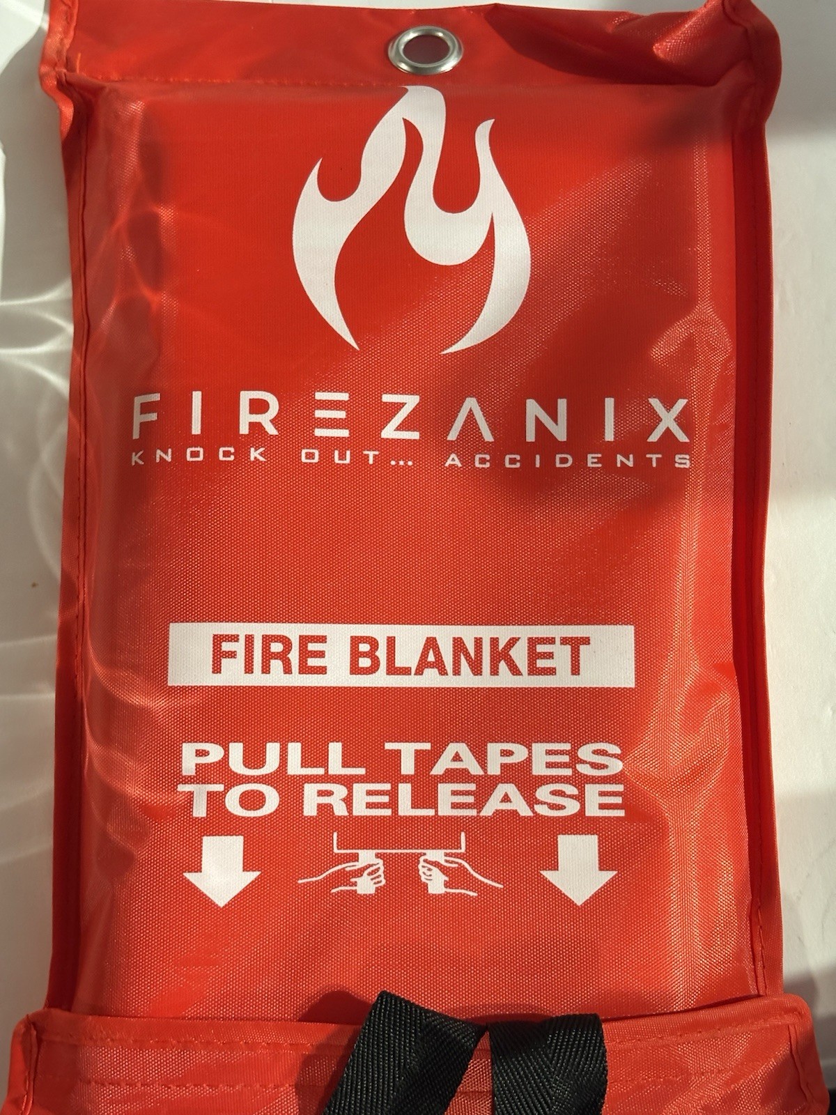 Fire Blanket 1m x 1m Fiberglass Emergency Kitchen Safety EN1869 Certified