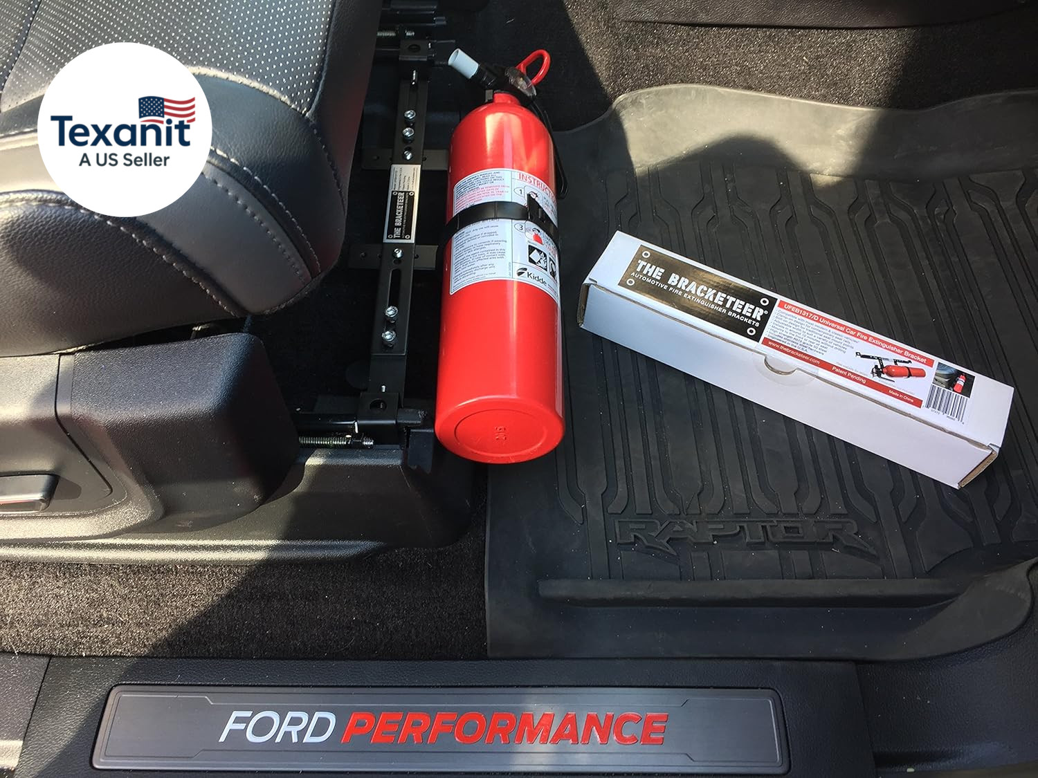 Car Fire Extinguisher Bracket | Fits Most Vehicles