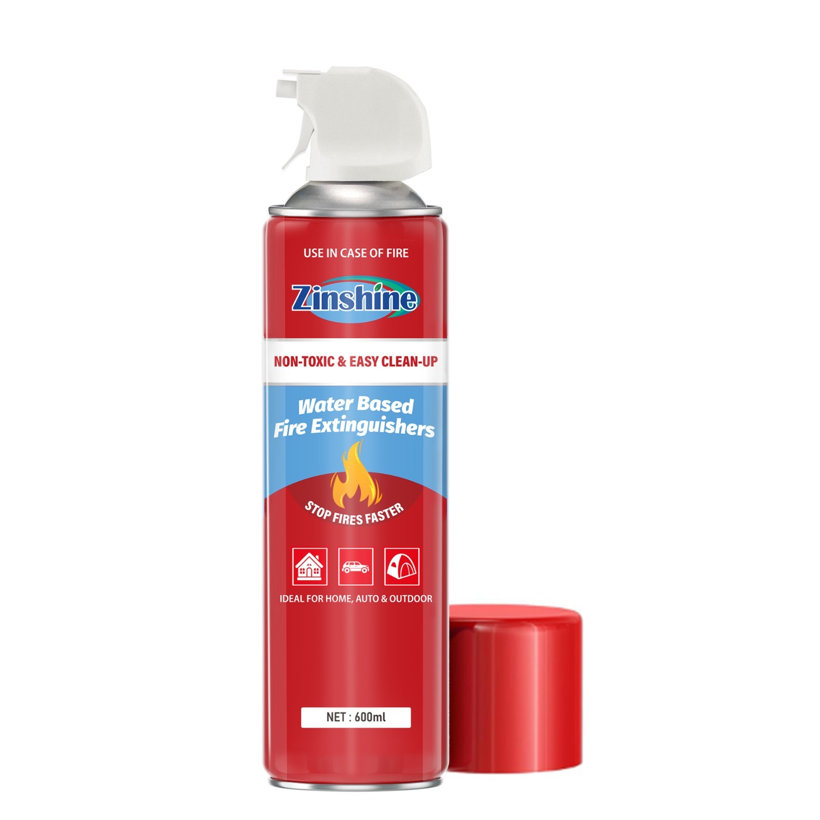 Portable Mini Fire Extinguisher Spray for Kitchen Home Car Emergency Safety