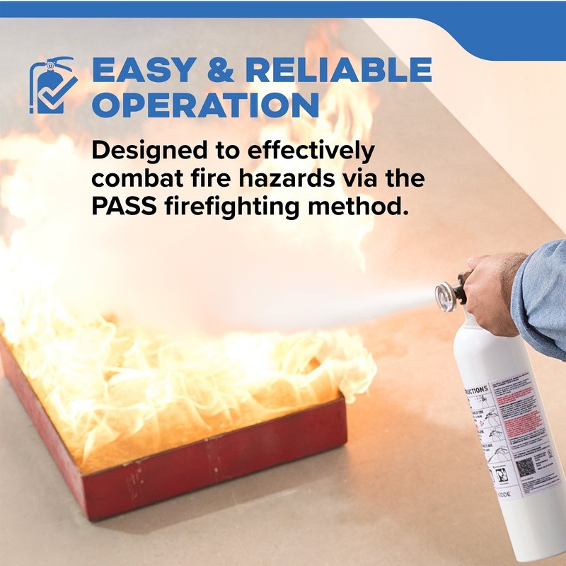 Marine Fire Extinguisher Boats 10BC USCG Approved All Metal Construction Safety
