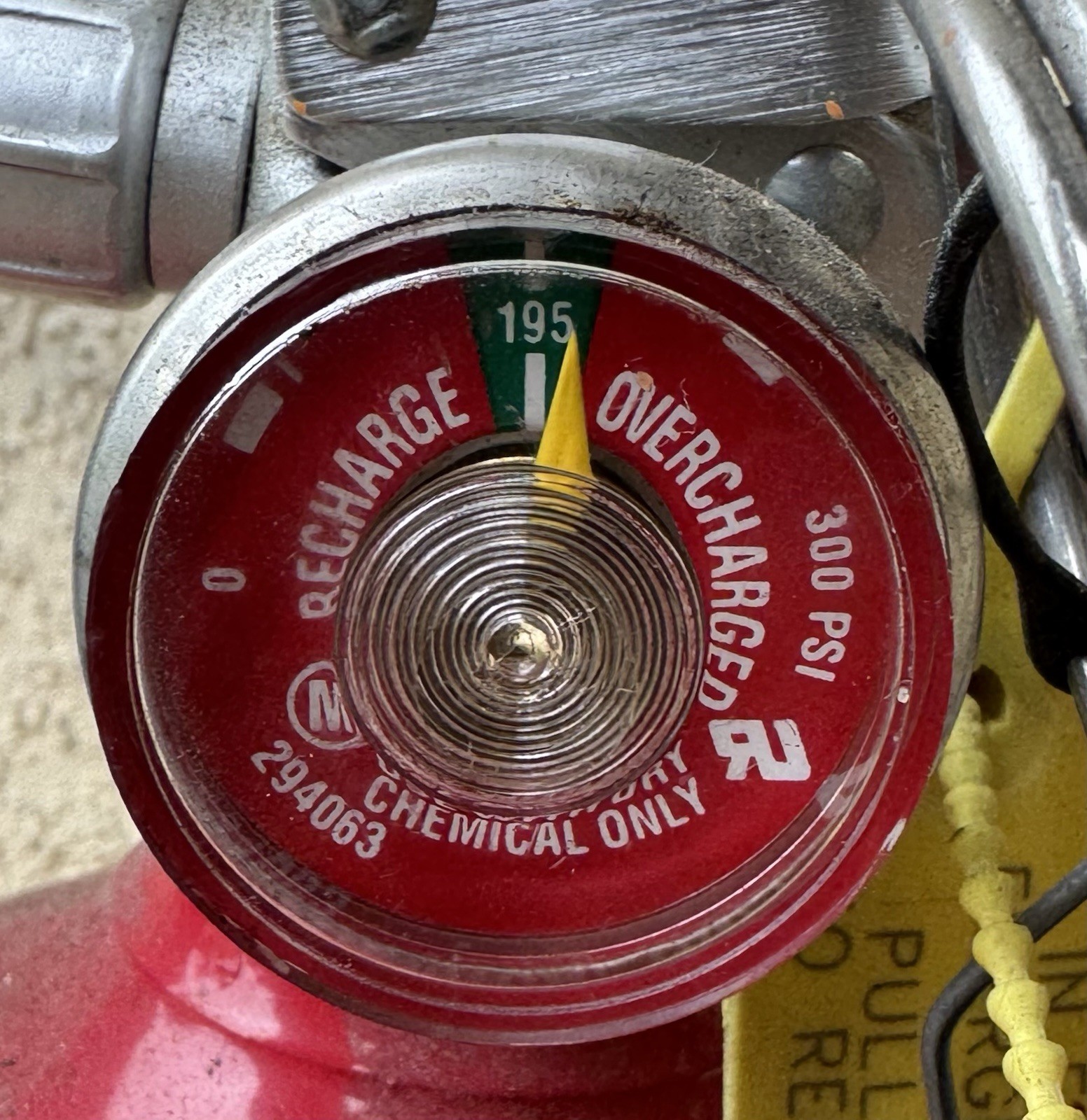 Fire Extinguisher Badger Advantage 5 Pounds “ABC Dry Chemical Model ADV-550