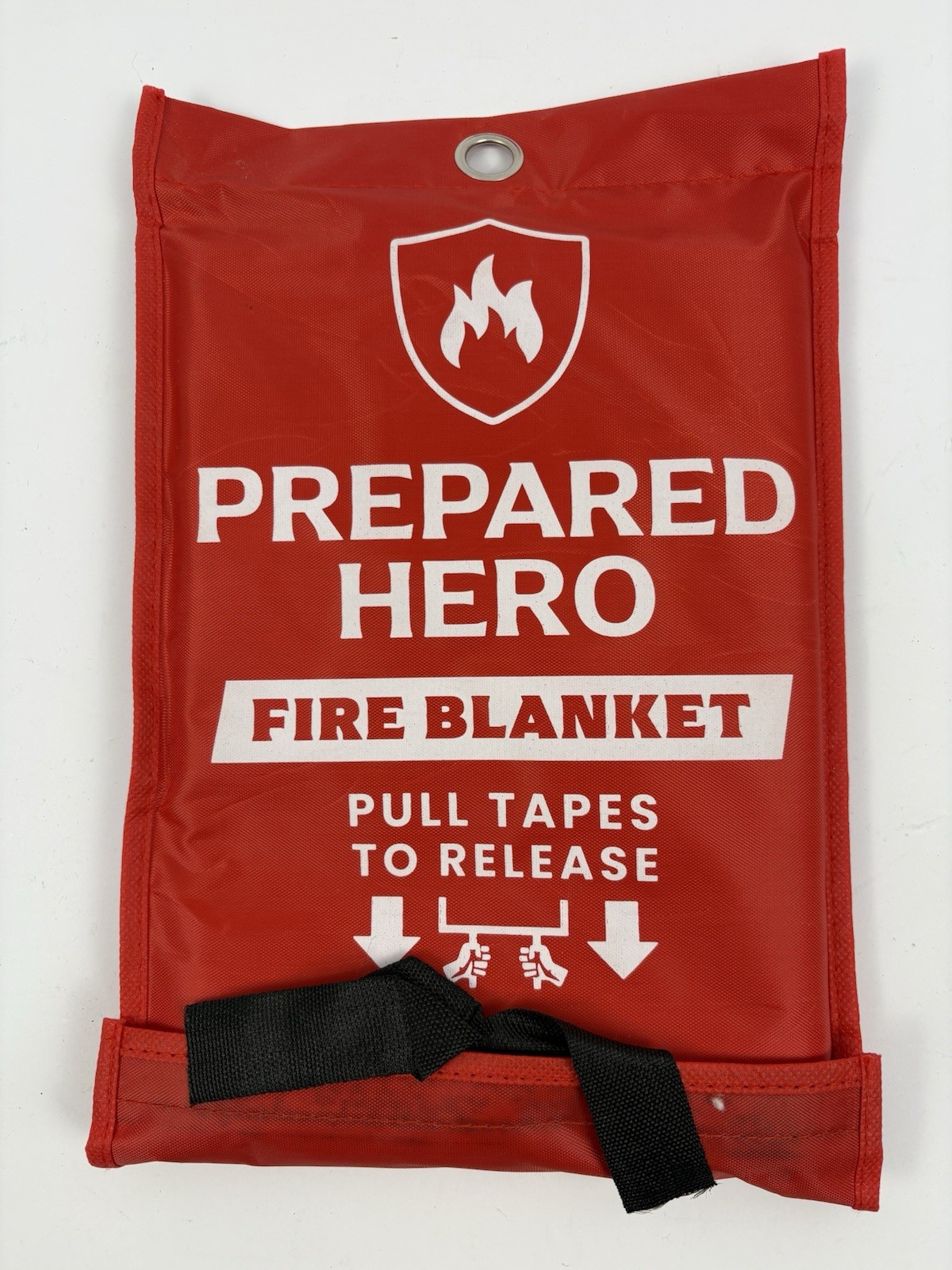 Emergency Fire Blanket Prepared Hero 39×39” Fire Rescue Fireproof Car Auto
